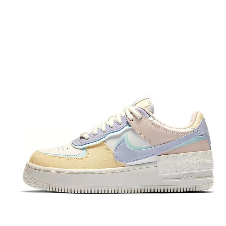 (ของแท้100%) NIKE Air Force 1 Shadow รองเท้าผ้าใบ Nike ของแท้ 100% CI0919-106 CJ1641-101 CW2630-141