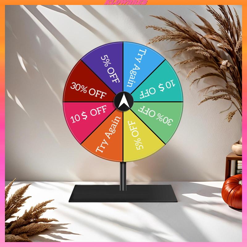 [Kloware2] แผ่นเสียงรางวัล,Lucky Draw Roulette Wheel,Fortune Wheel สําหรับกิจกรรมส่งเสริมการขาย,เกมก