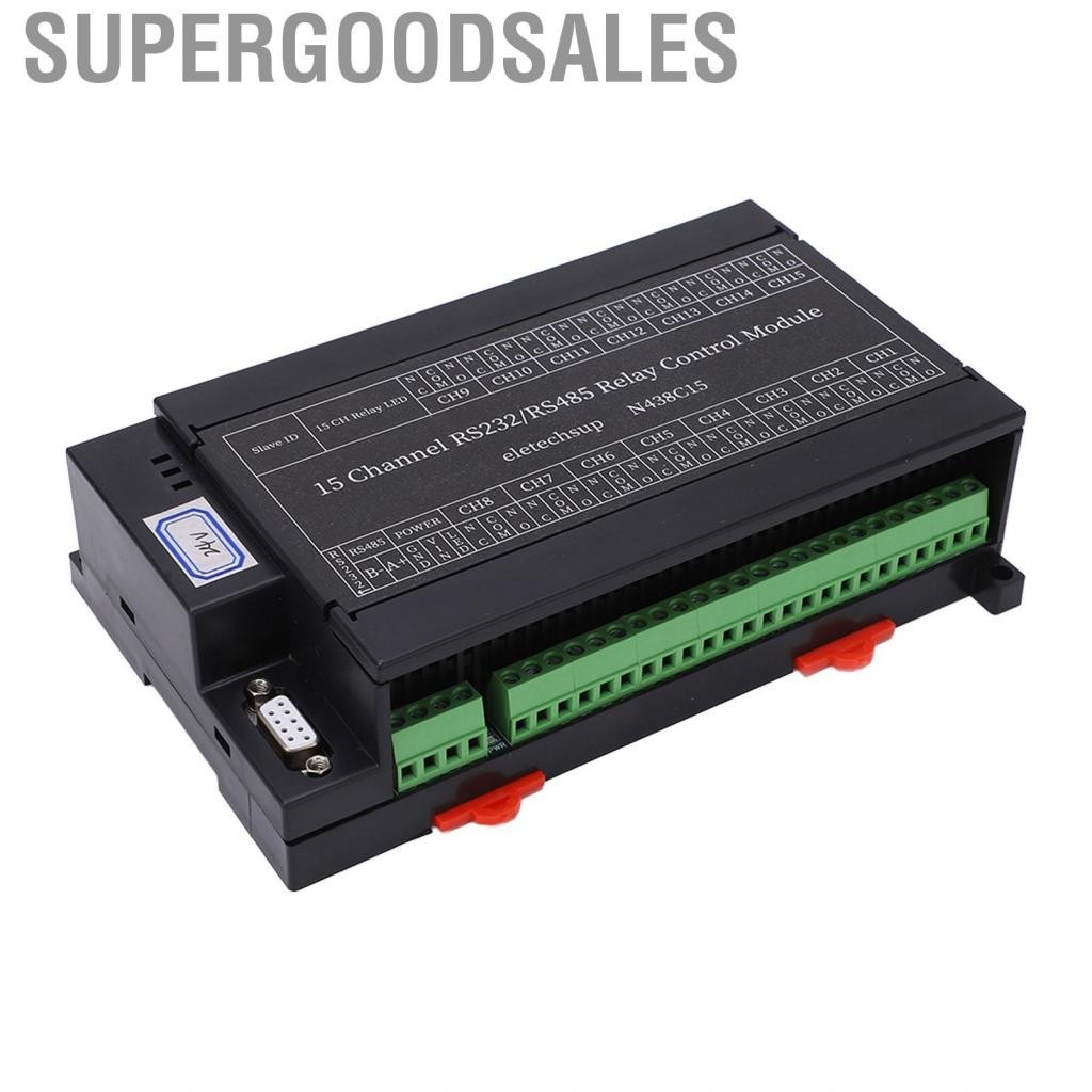 Supergoodsales Serial Switch Control Board Relay Module 6 Instructions for Electronics
