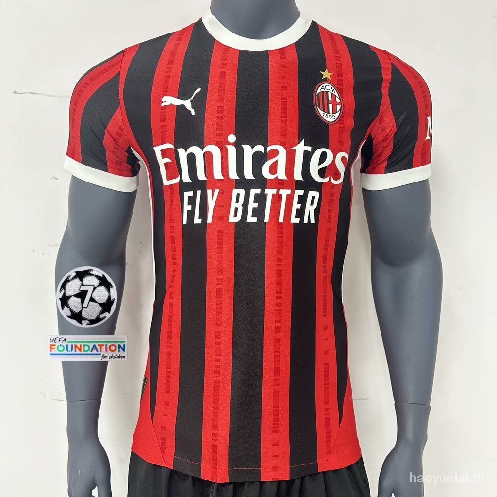 2024-25|เสื้อฟุตบอล AC Milan Home Player Edition เลือกลายได้