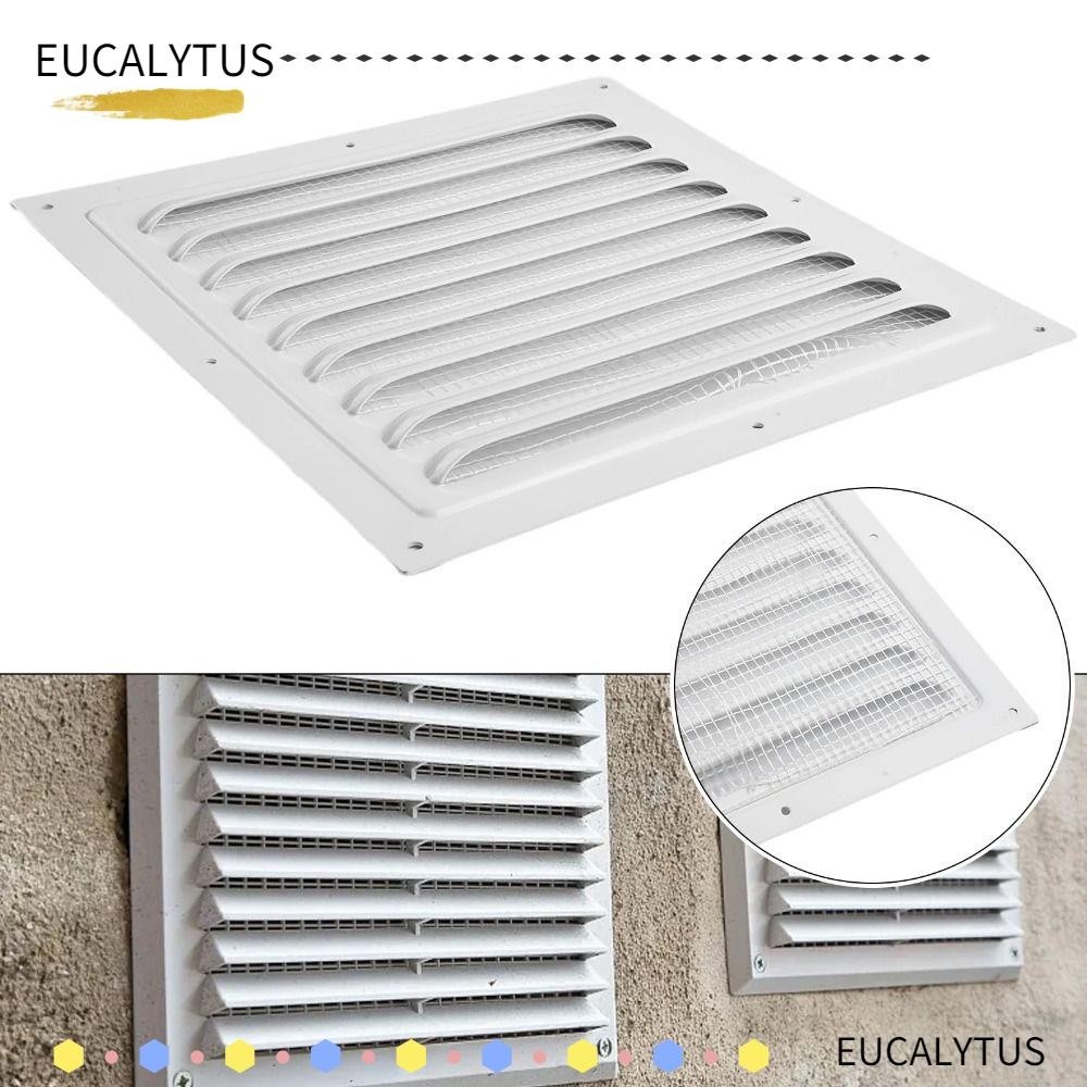 Eutus ตะแกรงช่องระบายอากาศ โลหะผสมอลูมิเนียม 150 200 250 300 มม.