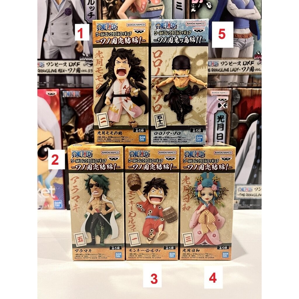 [พร้อมส่ง] โมเดล ฟิกเกอร์ของแท้รวมงาน [WCF] One Piece World Collectable Figure วันพีช ของแท้จากญี่ปุ่น