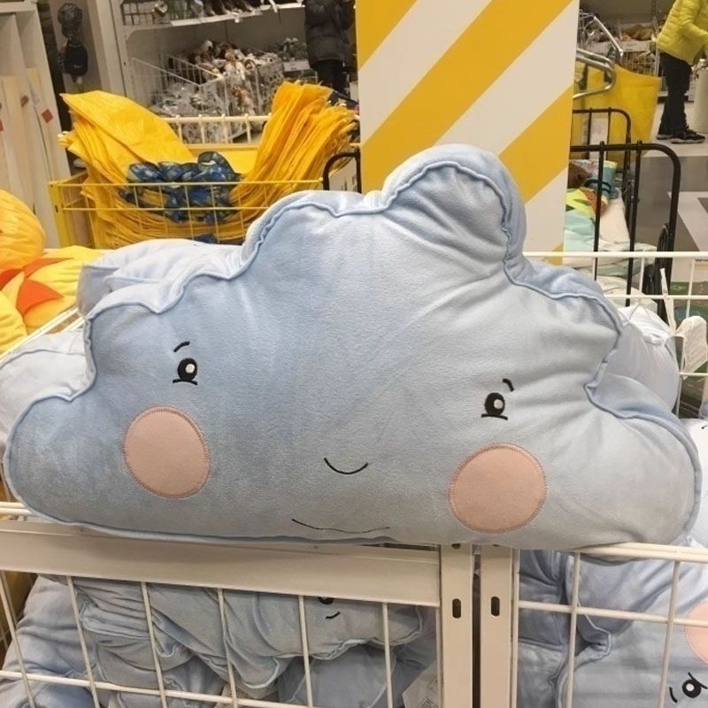 Sk IKEA หมอนตุ๊กตานุ่ม รูปการ์ตูนเมฆ ฟีโรโมน 100%