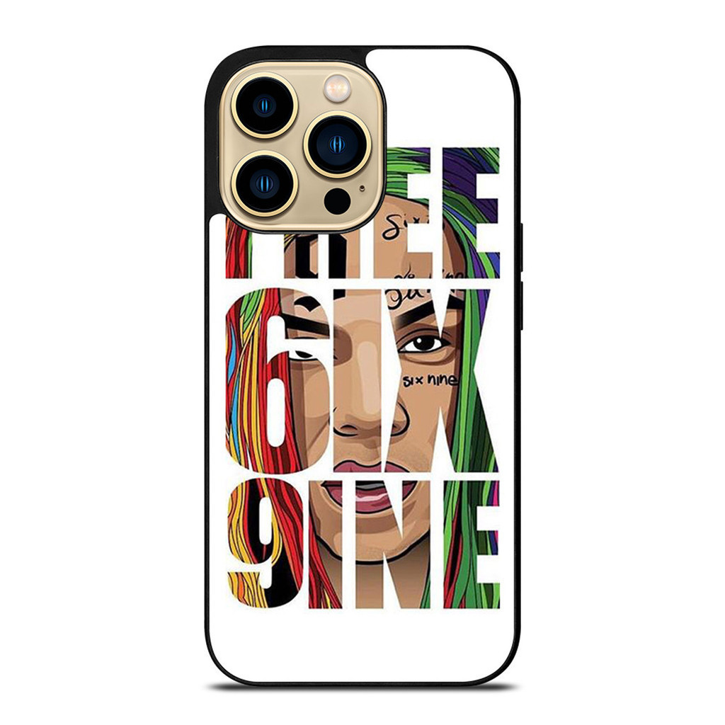 ใหม่ฟรี 6IX9INE 69 SIXNINE CARTOON RAPPER แฟชั่นสไตล์ใหม่ประณีตโทรศัพท์มือถือกรณีฝาครอบป้องกันสําหรั