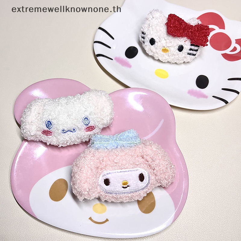 Ewth Sanrio อะนิเมะ Melody บนโต ๊ ะอาหารการ ์ ตูนน ่ ารักผลไม ้ เค ้ กขนมขบเคี ้ ยวแผ ่ นรับประทานอาหารห ้ องครัวขนมหวานเครื ่ องมือ EWTH