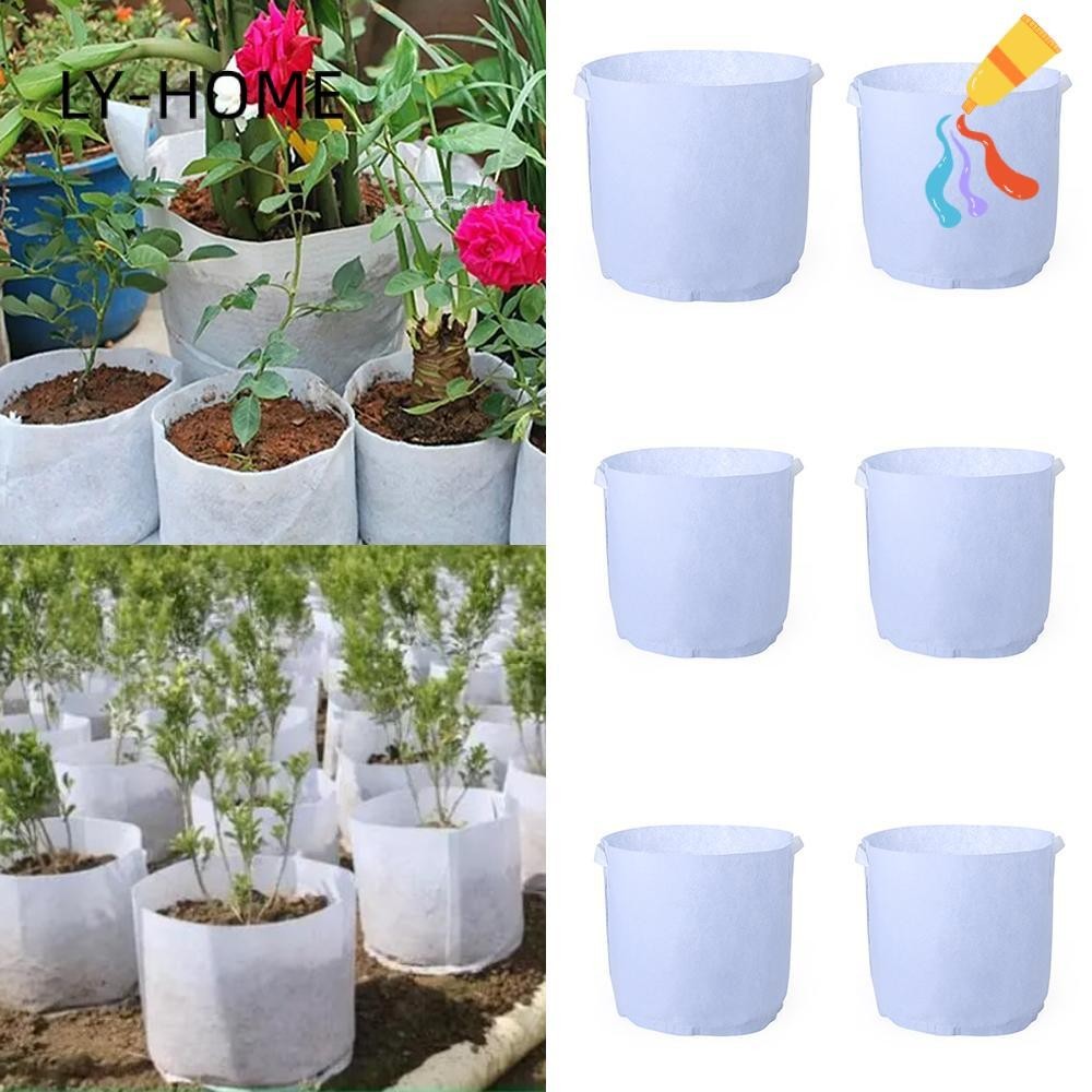 Ly Eco - Friendly ถุงผ้าฟาบริคทรงกลมสําหรับใช้ในการปลูกต้นไม้