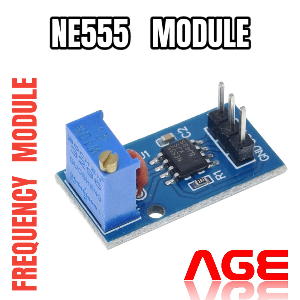 NE555 frequency adjustable pulse generator module โมดูลสร้างความถี่