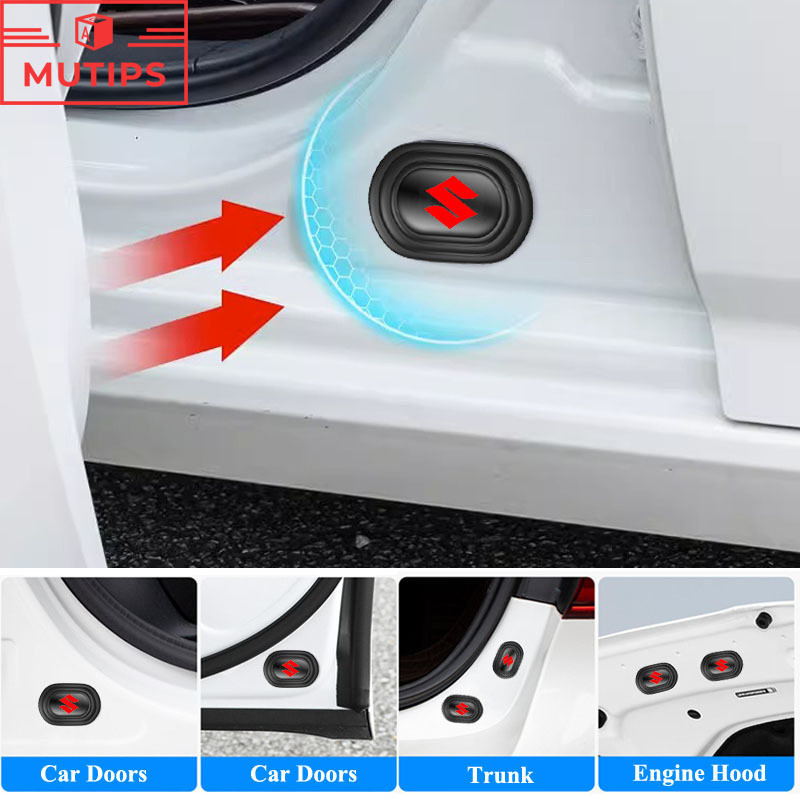 1/4/8/12 ชิ ้ น Suzuki รถยางประตูบัฟเฟอร ์ เสียงโช ้ คอัพรถปะเก ็ นสําหรับ Swift Ertiga S-Presso XL7