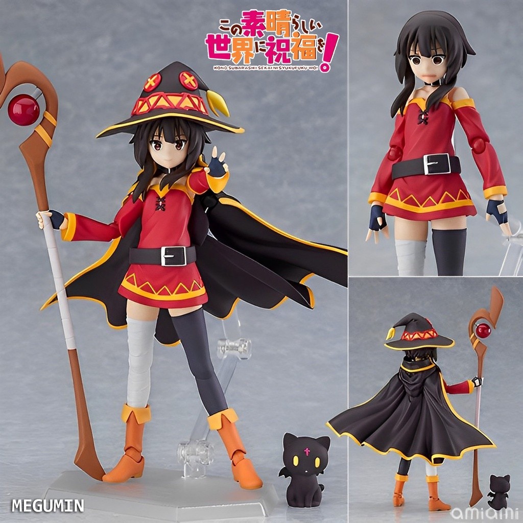 พร้อมส่ง Figma ฟิกม่า KonoSuba 2 Kono Subarashii Sekai ni Shukufuku wo  Megumin เมงุมิน ชุดแม่มด Mod