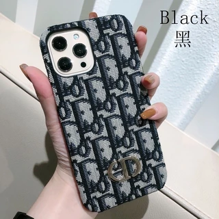 15promax โทรศัพท์มือถือกรณีผ้าใบผ้าโลโก้โลหะสําหรับ iPhone 17 16 15 14 13 Pro Max 12 Pro Max 11 XS Max XR 7 8PLUS 7 8 6S Plus