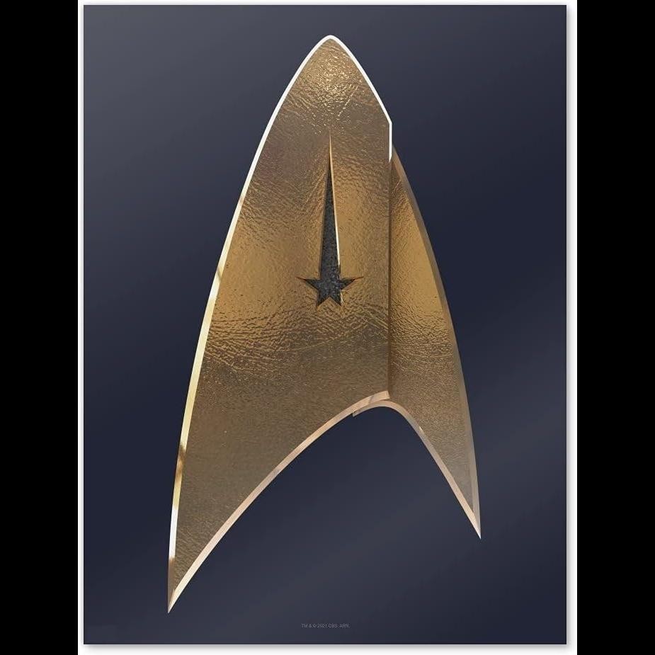 โปสเตอร์ Star Trek Discovery Delta Shield - ตกแต่งผนัง, ภาพพิมพ์ตกแต่งบ้าน