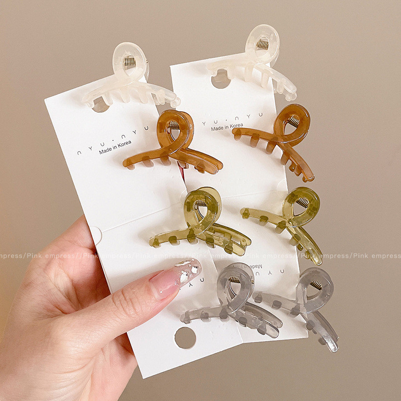 ทั้งหมดตรงกับหน้าม้าด้านข้างคลิปคว้าขนาดเล็กที่สวยหรู