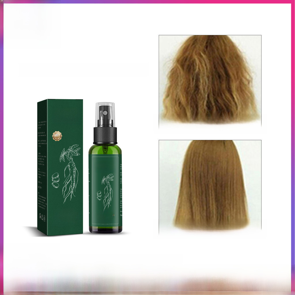 Hot Sale#OUHOEGinseng Hair Growth Liquid Ginseng Essence Moisturizing Hair Anti-Hair Loss Solid Hair Care Hair Growth Spray4qw