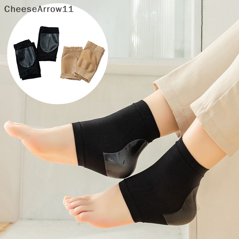 Che เจลซิลิโคน Heel Protector Sleeve Heel Pads Heel Cups Plantar Fasciitis สนับสนุน Feet Care Skin Repair Cushion ถุงเท ้ าครึ ่ งหลา TH