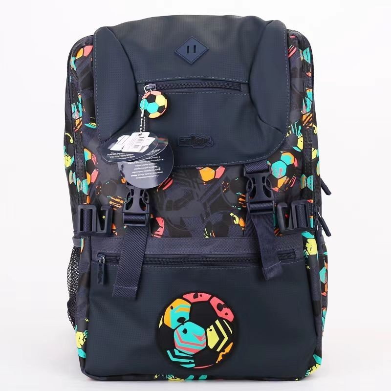 ออสเตรเลีย smiggle Colorful Football Series Pen Case กระเป ๋ านักเรียน