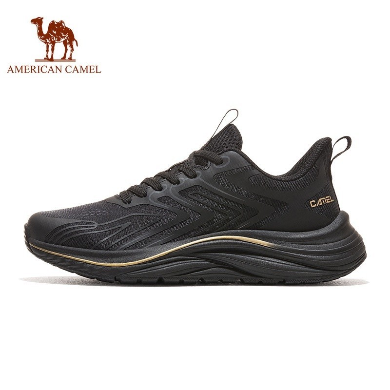 American CAMEL รองเท้าผ้าใบ รองเท้าวิ่ง ระบายอากาศ น้ําหนักเบา สําหรับผู้ชาย