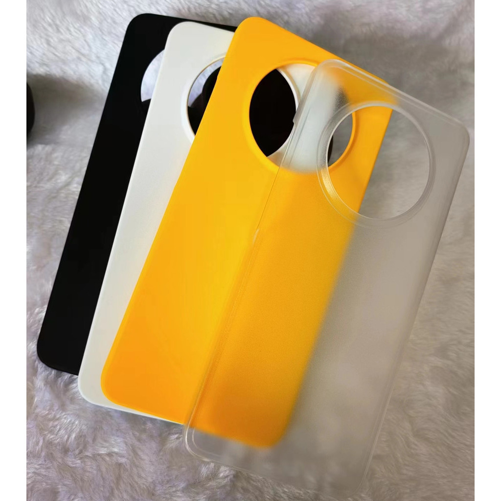 Ultra Thin MatteTransparent ไม ่ มีสีเหลืองเคสโทรศัพท ์ สําหรับ Realme 12 Pro 5G Frosted พลาสติก Hard Back ฝาครอบโทรศัพท ์ กรณี