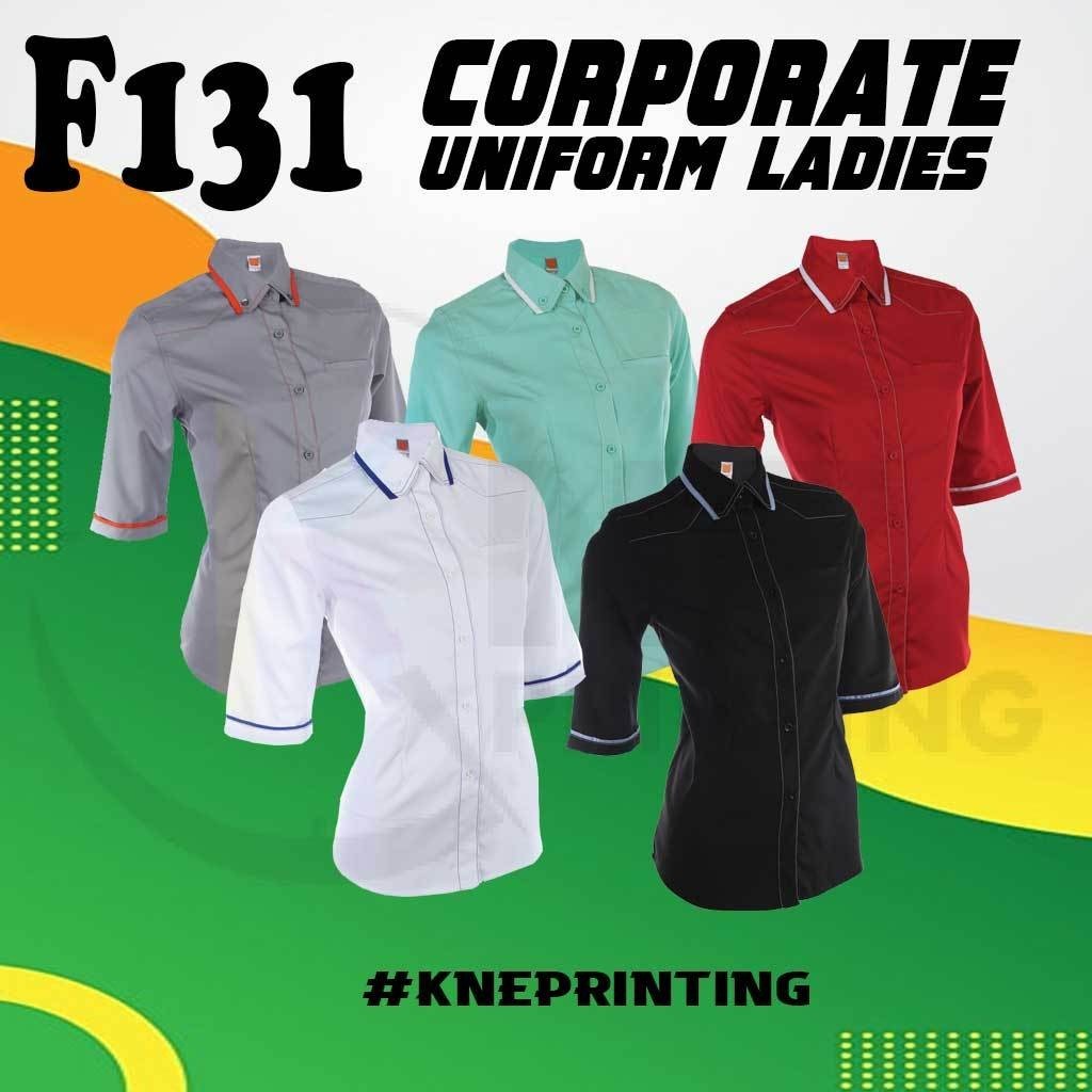 Oren Sport Corporate Uniform F131 Ladies Cutting 3/4 Sleeve