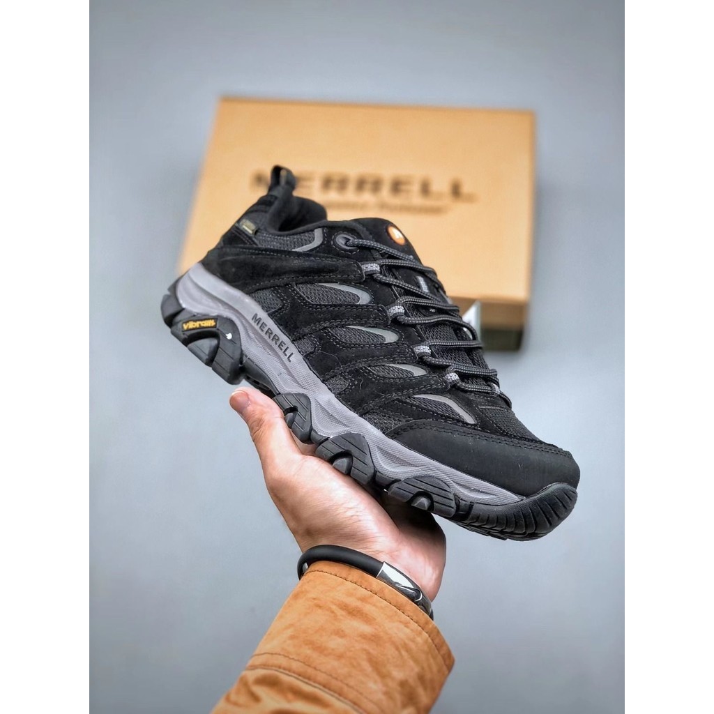 Merrell Men 's Low-Top Breathable Anti-Slip Hiking Hiking Shoes Off-Road Casual All @-