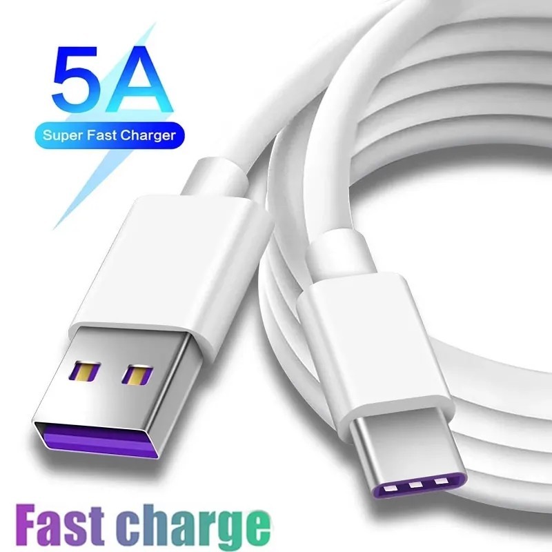 5A USB Type C สําหรับ Vivo Y17s Y27s Y100 Y03 Y36 Y27 Y35 Y16 Y22 Y22s Y02 Y02A Y02s 5G Fast Chargin