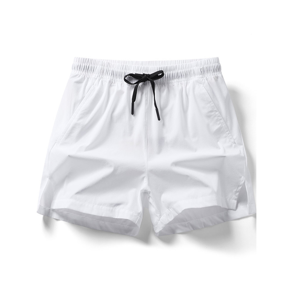 ฤดูร ้ อนสีทึบออกแบบกีฬาสบายๆกางเกงผู ้ ชาย  สไตล ์ ใหม ่ หลวมสบายBreathableฤดูร ้ อนกางเกงขาสั ้ นเด ็ กชาย