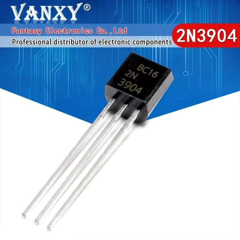 100pcs 2N3904 TO-92 2N2222 2N2907 2N3906 2N4401 2N4403 2N5088 2N5089 2N5551 2N5401 2N7000 2N5087 2N5