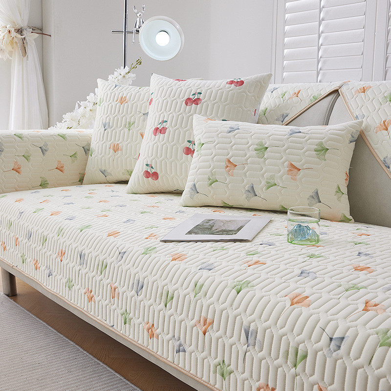 ฤดูร้อน Cool Feeling โซฟาเต็มรูปแบบปรับโซฟา Seater เบาะผ้าเช็ดตัว Dirt-proof สัตว์เลี้ยง Armchair Slipcover