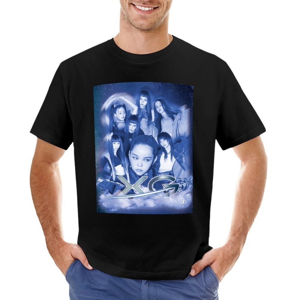 S-5XL เสื้อยืดผู้ชาย XG Shooting Star เสื้อยืดลายผลไม้S-5XL
