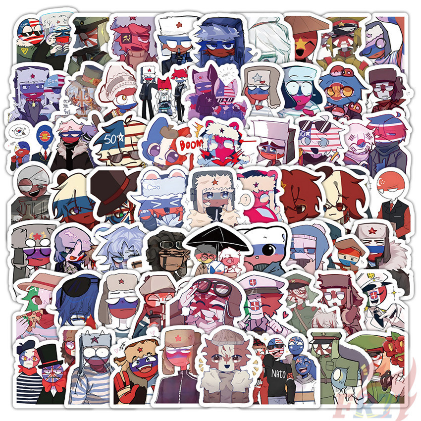 100Pcs/Set ❉ Classical Retro Rock Band Poster Cover Series 01 Stickers ❉ DIY Fashion Waterproof Decals Doodle Stickers