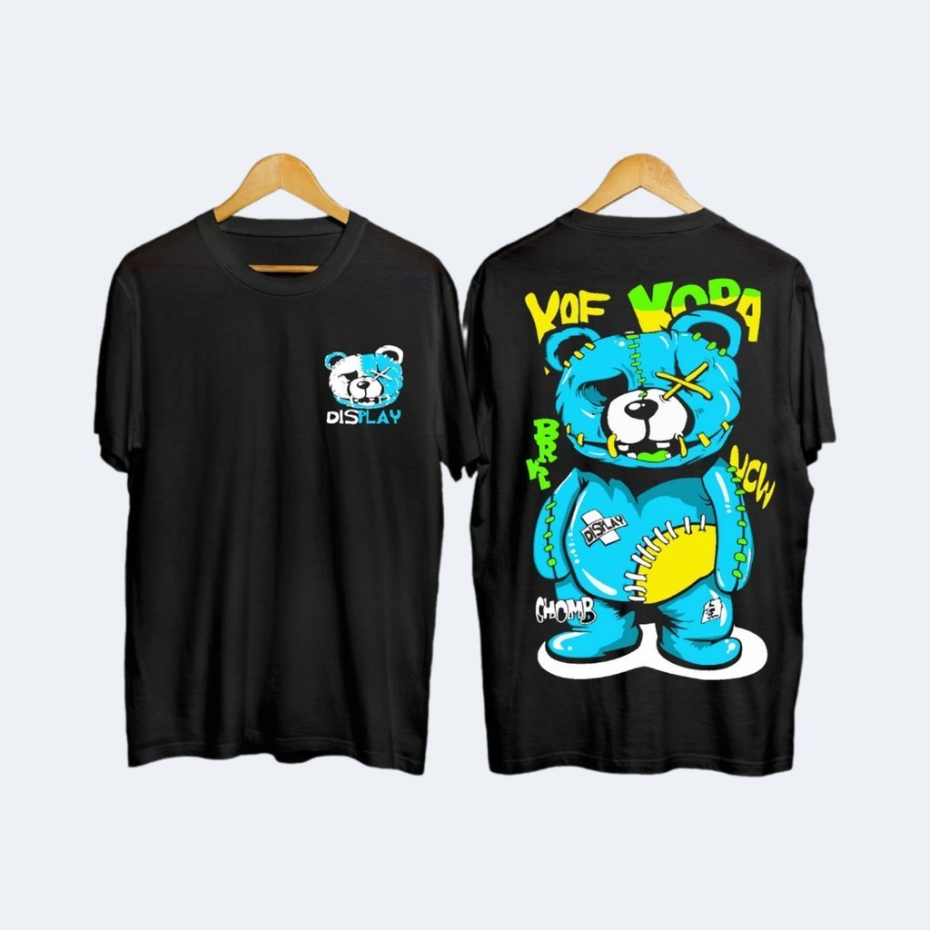 OKLEY.STORE - เสื้อยืด CHOMB BEAR / เสื้อยืด BEAR MOTIF DISTRO / เสื้อยืด VIRAL