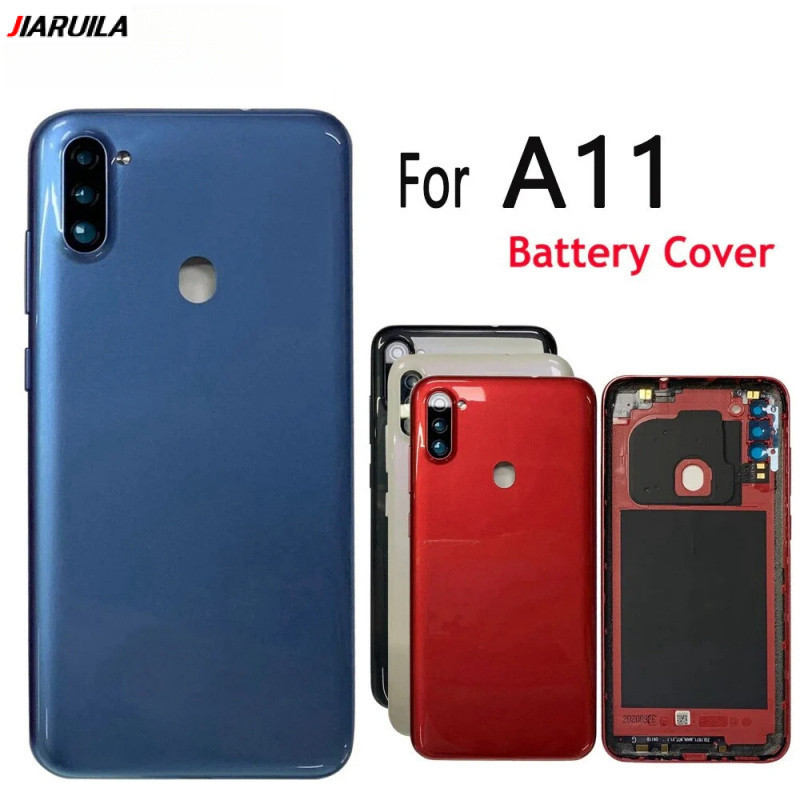 ฝาหลัง Samsung Galaxy A11 A115F A115F/DS พร้อมเลนส์กล้อง