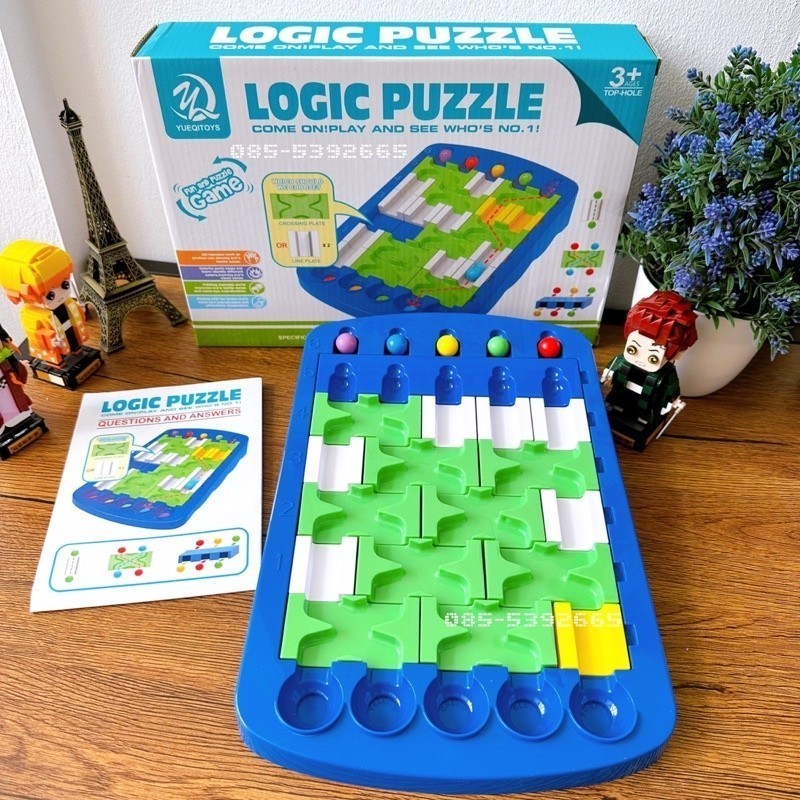 * ออกบิลได้ (แจ้งทางแชท) Coding Routh Logic Puzzle เกมโค้ดดิ้ง ค้นหาเส้นทางรางบอล