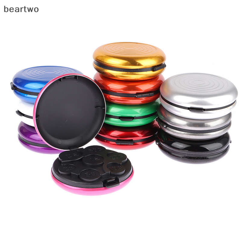 < Beartwo > Round USD / Euro Coin Coin Storage Wallet Wallet Beautiful Storage Box