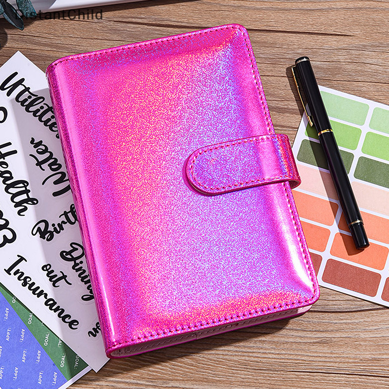Dsth A6 หนัง Budget Binder โน ้ ตบุ ๊ ค Notepad Diary Planner ซองจดหมายเงินสดกระเป ๋ าสําหรับประหยัดเงิน Bill Organizer DSS