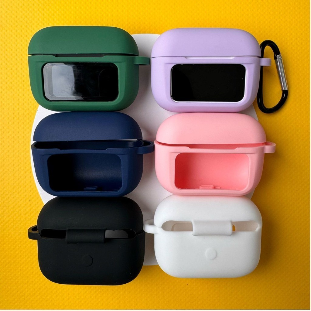 เคสแบบนุ่มหูฟังสีสันสดใสคุณภาพดีสําหรับ HOCO EW72 พร้อมตะขอ