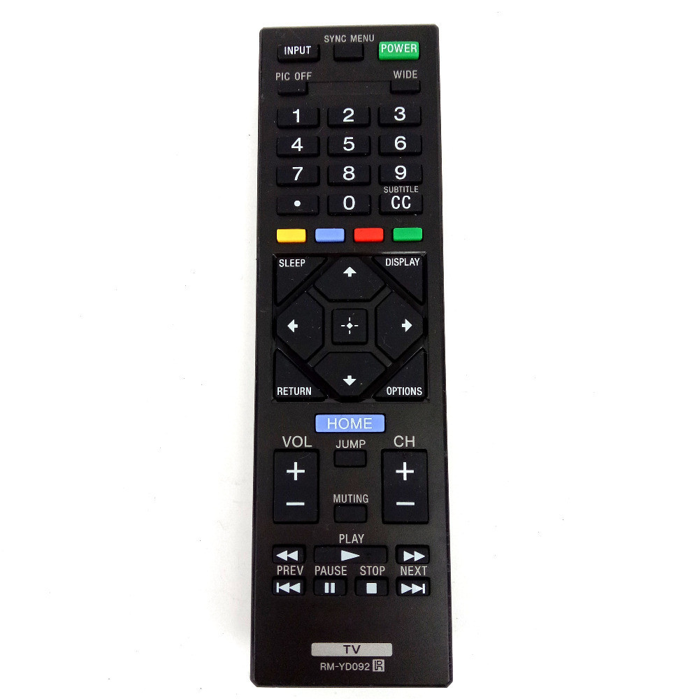 รีโมทคอนโทรลสําหรับ Sony TV RM-YD092 KDL40R450A RMYD092 KDL40R470B KDL46R453 KDL46R453A KDL48R470B K