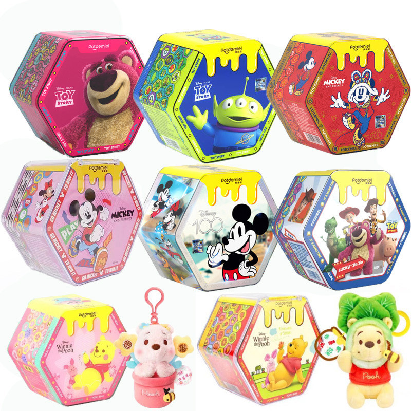พร้อมส่ง หมวดหมู่ต่างๆ Disney 100 Limited Edition 100th Anniversary Disney Mickey Family Series Blind Box ตุ ๊ กตาผ ้ ากํามะหยี ่ ของขวัญวันเกิด