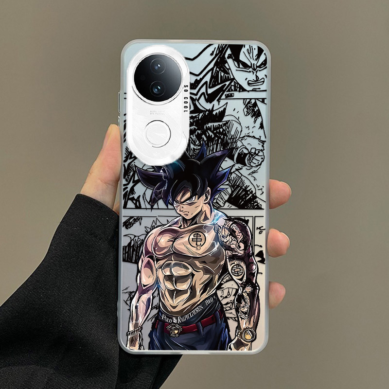 Vivo V50 V 50 Pro 5G Dragon Ball Matte Frosted Hard Case ทนทาน Sleek Design Cover - รูปที่ 2