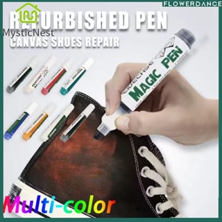 【ช้อปปิ้งด่วน】รองเท้าผ้าใบหลากสี ปากกาย้อมสีกันน้ำ ปากกาขจัด…