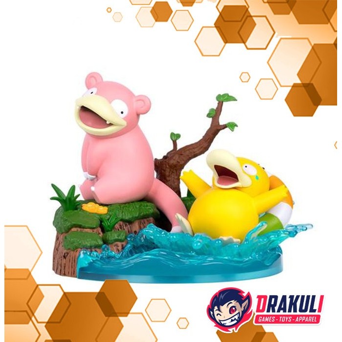 ของเล่น FUNISM POKEMON PRIME FIGURE - PSYCHODUCK และ SLOWPOKE READYY