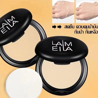 ซื้อ 1 แถม 2 LAMEILA แป้งพัฟ แป้งคุมมันแป้งพับตลับดำ แป้งเค้กทูเวย์ ผสมรอง พื้น ปรับโทนสีผิว แต่งหน้าติดทนนาน กันน้ำและ