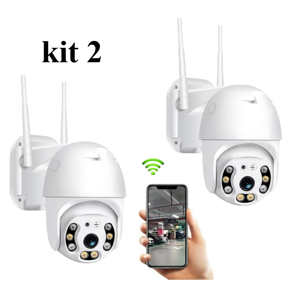 กล้องรักษาความปลอดภัย Ip กันน้ํากลางแจ้ง กล้องโดมความเร็ว 360o Hz-A6 Wifi Ptz Full HD