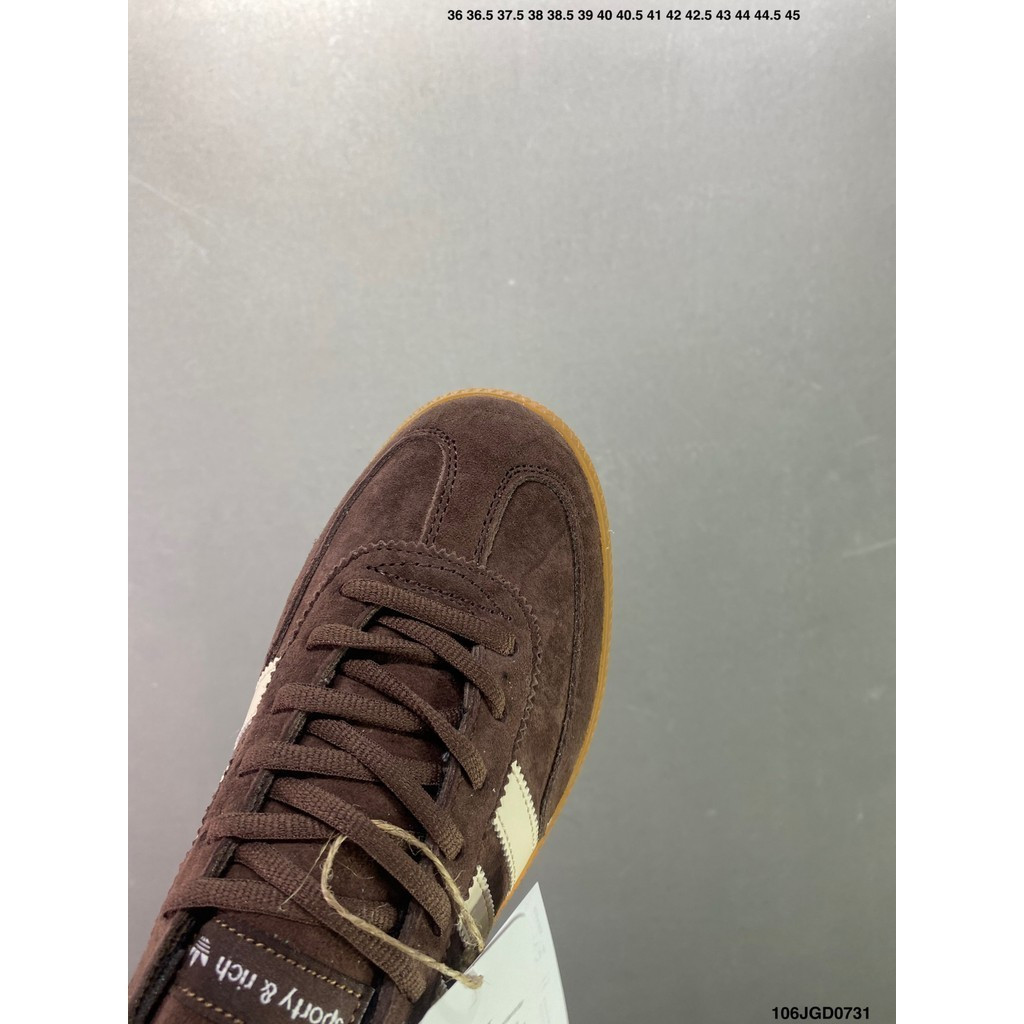 Sporty & Rich x Adidas Originals handball spzl handball athlete Series All-Match รองเท้าผ้าใบกีฬาลำลอง