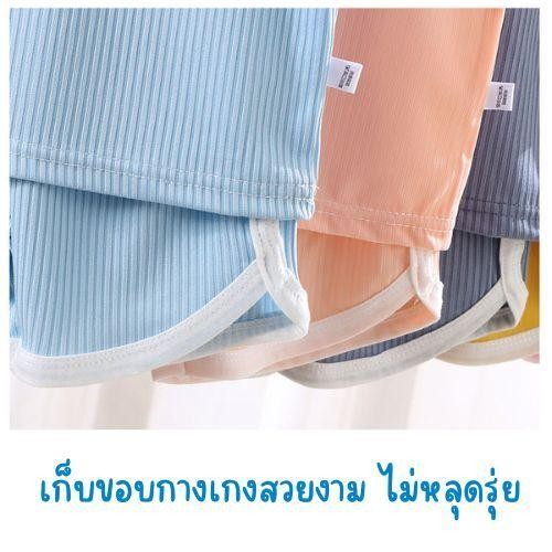 เซ็ทเสื้อกล้าม+กางเกง สำหรับเด็ก0-5ขวบ ผ้าร่อง ใส่สบาย ระบายอากาศดี สกรีนลายเล็ก มินิมอล ใส่เล่น ใส่นอน ใส่เที่ยว Y28 - รูปที่ 5