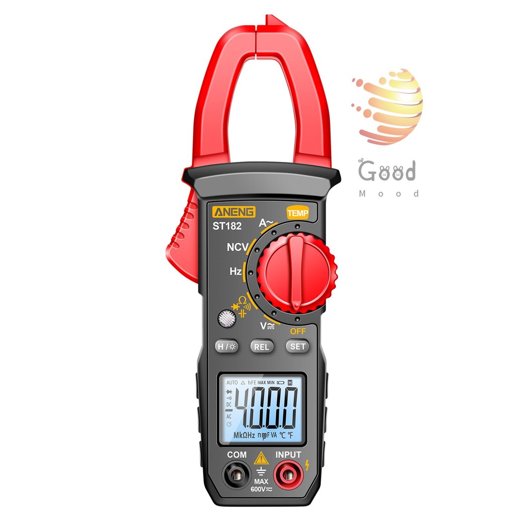 Aneng Clamp Meter 400a Current Clamp Meter St182 Pro 4000 Clamp Ncv Test Clamp แอมป์มิเตอร์ Ncv Test
