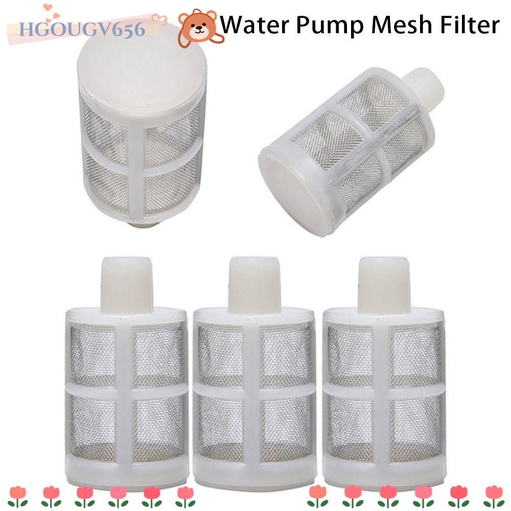 Hgougv656 1/5 ชิ้นน้ํา Microfilter,กรอง 8 มม.10 มม.12 มม.ปั๊มน้ํากรอง,สแตนเลสปั๊มไดอะแฟรมชลประทาน Aquarium อุปกรณ์ท่อตาข่ายกรอง