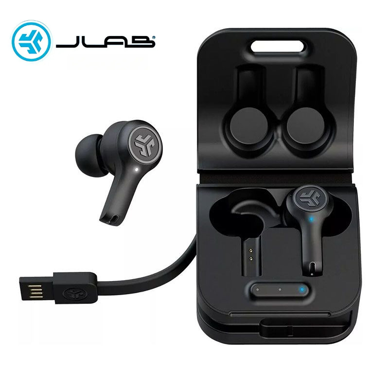 JLAB EPIC AIR ANC ชุดหูฟังบลูทูธไร้สายชุดหูฟังกีฬาตัดเสียงรบกวนแบบแอคทีฟ