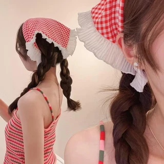 ที่คาดผมลายสก็อต สีสันสดใส มีให้เลือกหลากหลายสี