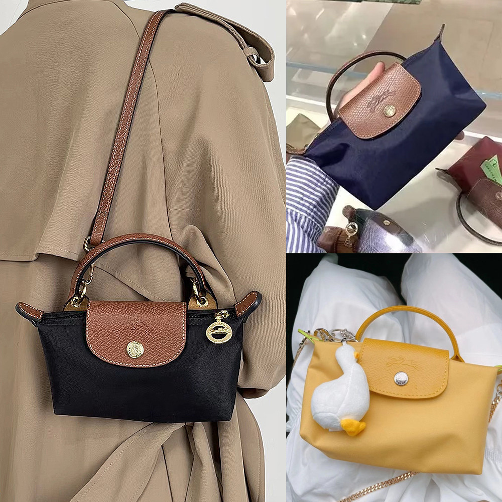 พร้อมส่ง  Longchamp กระเป๋า 34175 2024 สะพายไหล่ ผ้าไนล่อน ใบสั้น เป็นมิตรกับสิ่งแวดล้อม สําหรับสตรี