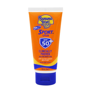 Banana Boat บานาน่า โบ๊ท สปอร์ต อัลตร้า ซันสกรีน โลชั่น เอสพีเอฟ 50+ พีเอ++++ 90 มล.